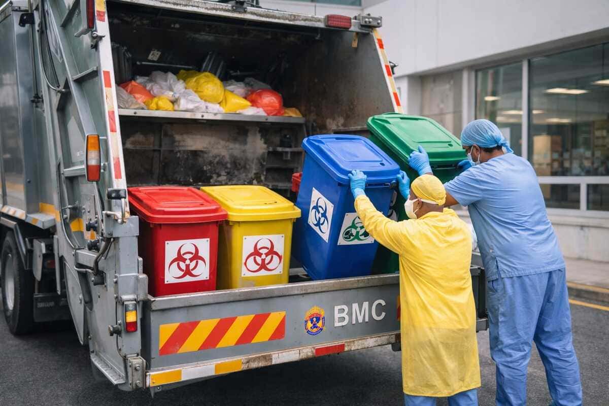 Biomedical Waste Collection by BMC