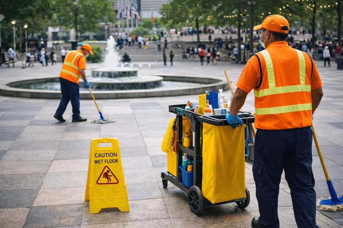 Out Side Mall Cleaning Services
